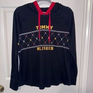 Tommy Hilfiger Women’s Long Sleeve Hooded T-Shirt